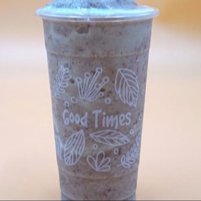 L04. Matcha Red Bean Smoothie 抹茶紅豆雪泥.