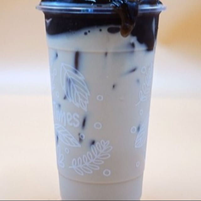 M05. Grass Jelly Milk Tea 仙草奶茶.